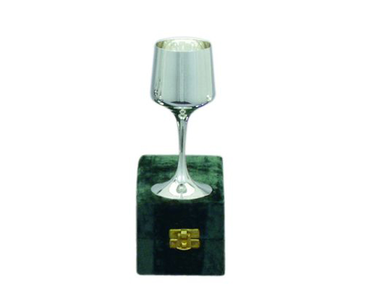 02. Monarch Silver Plated White Wine Goblet, Gift Boxed